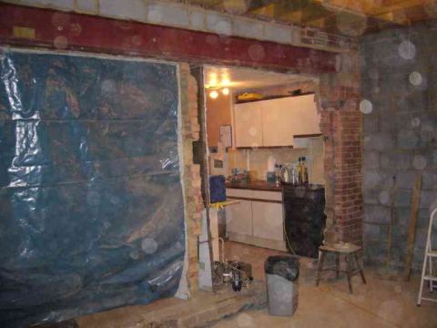 nice view of the kitchen