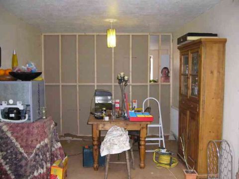 splitting the old lounge dining room in two