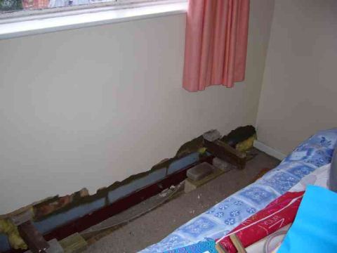 skirting boards need touching up