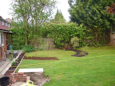 planting started...
