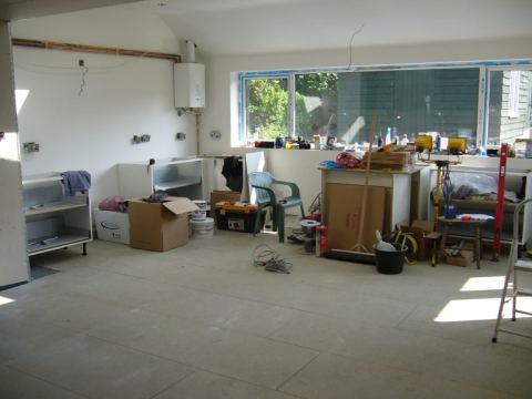 some of the units start to go in