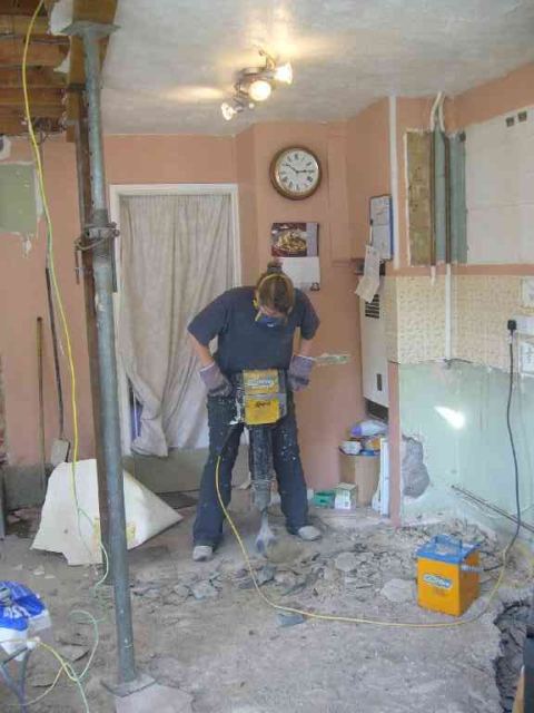Camilla + power tools. Back away from the lady