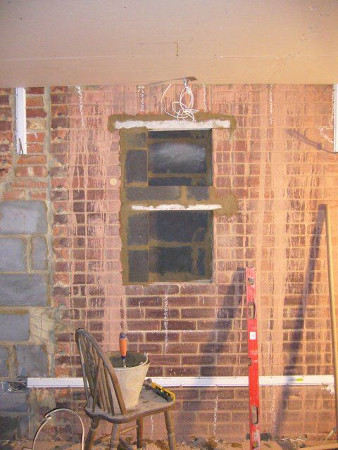 couple of alcoves in old window - not sure what we'll do with them but there you go