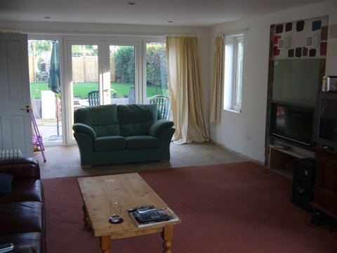 ..Bigger bit of carpet.. fire surround.. skirting etc.. but it'll do for now (see: this year)