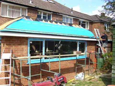 felt and battens