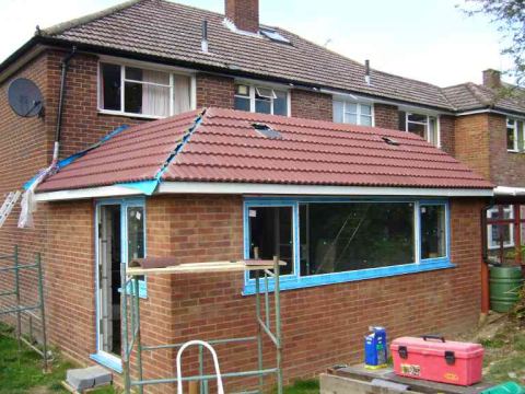 roof done for now.. waterproof mostly :-)