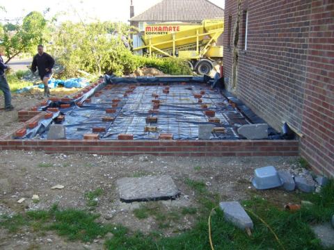 ready for concrete..