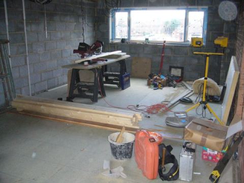 Will now be used as a workshop - for the forseable future no doubt..