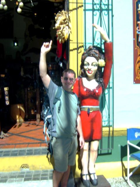 Trev in La Boca - Buenos Aires