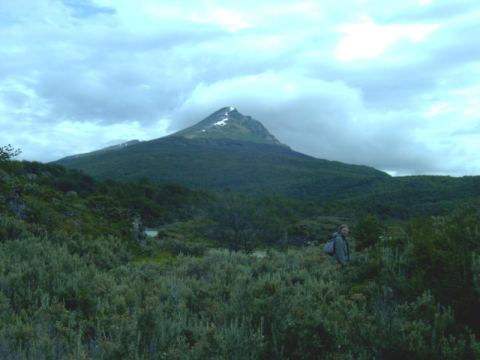 Walking in Ushuaia