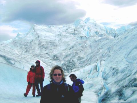 Mills on the glacier