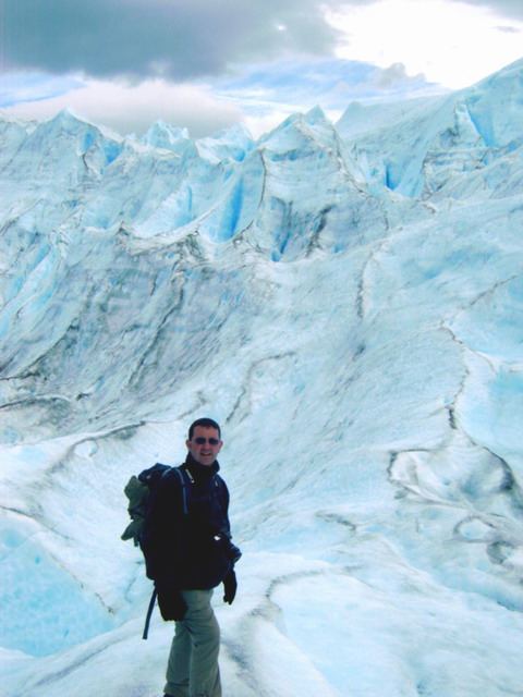 Me on the glacier
