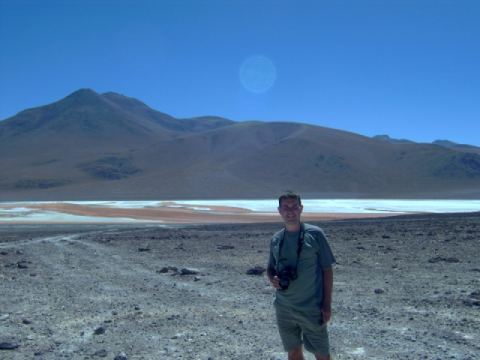 Me in front of Lago Roja