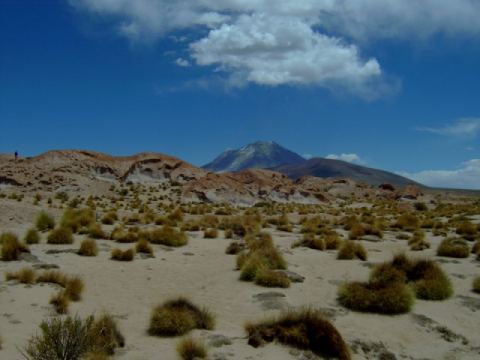 Bolivias only active volcano