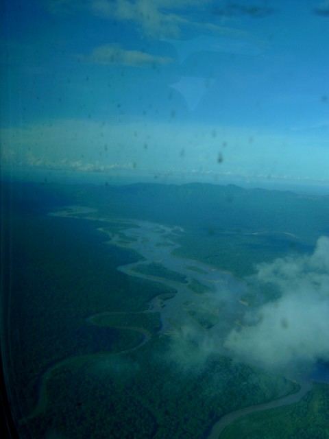 Sprawling river