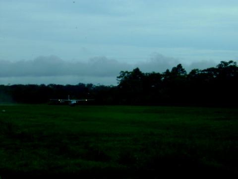 The runway at Rurrenabaque airport  (codename shed !)